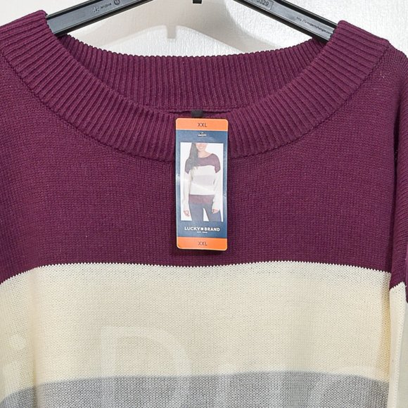 Lucky Brand women Sweater XXL‎ - Picture 2 of 6